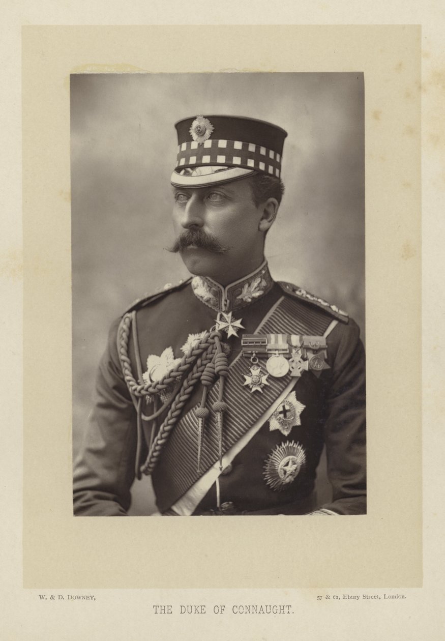 The Duke of Connaught by English Photographer