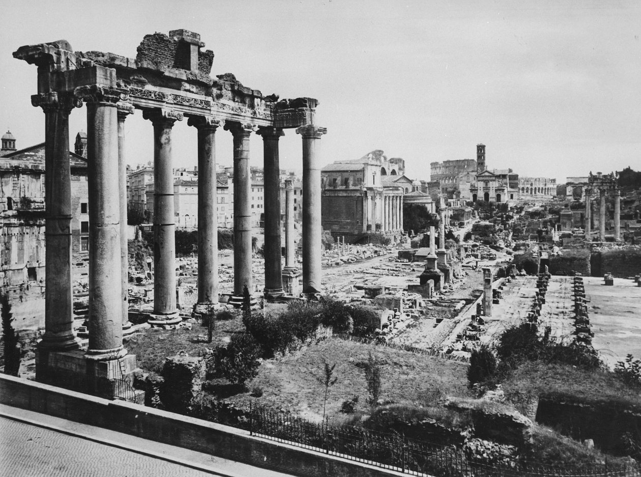 The Forum Romanum by English Photographer