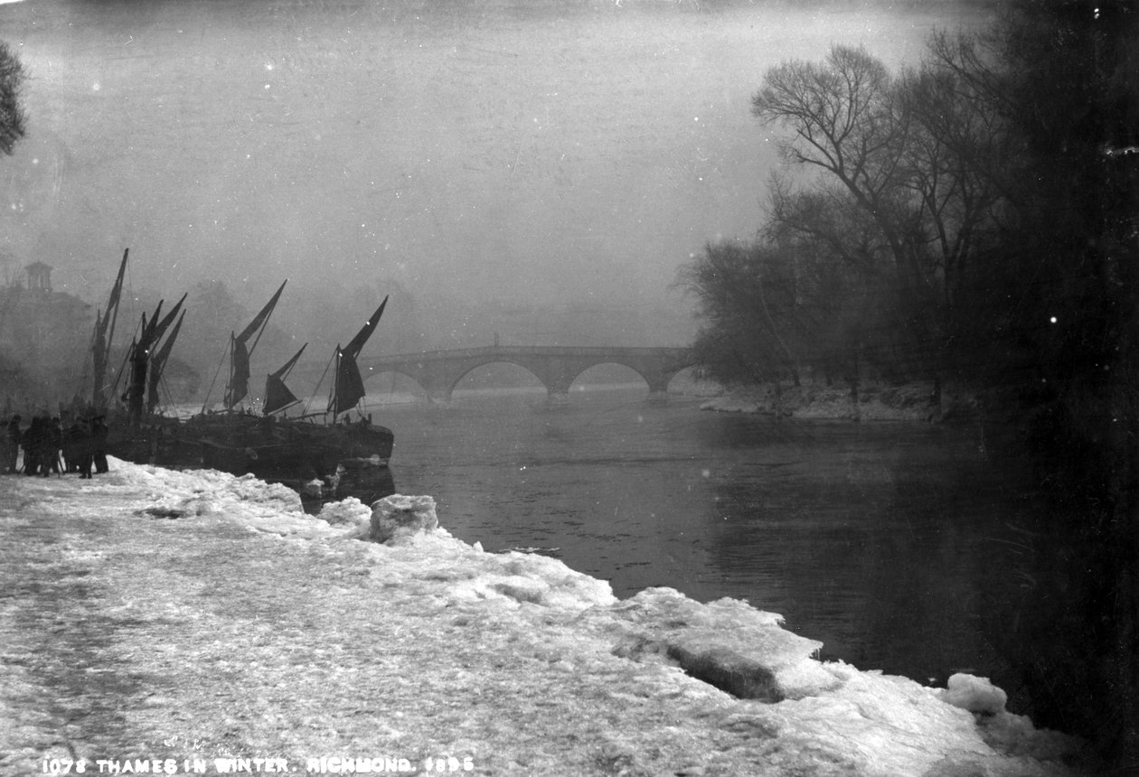 The Thames in Winter by English Photographer