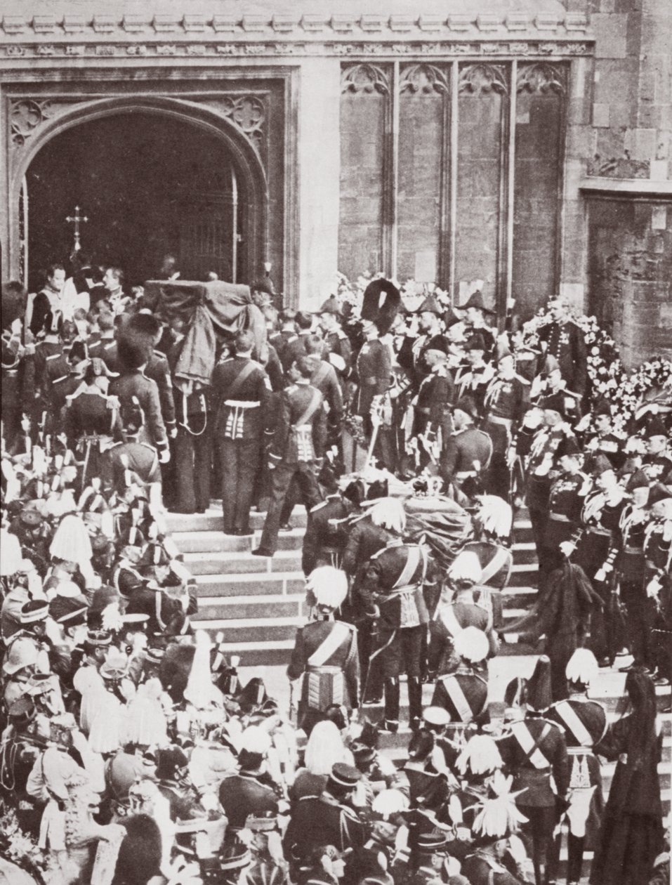 The funeral of Edward VII by English Photographer