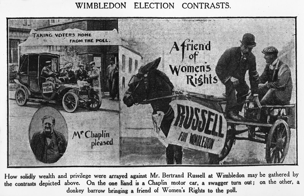 Wimbledon Election Contrasts by English Photographer