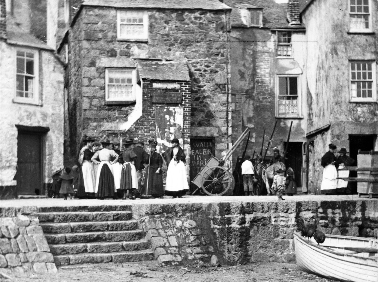 Women on the Sea Front at St Ives by English Photographer