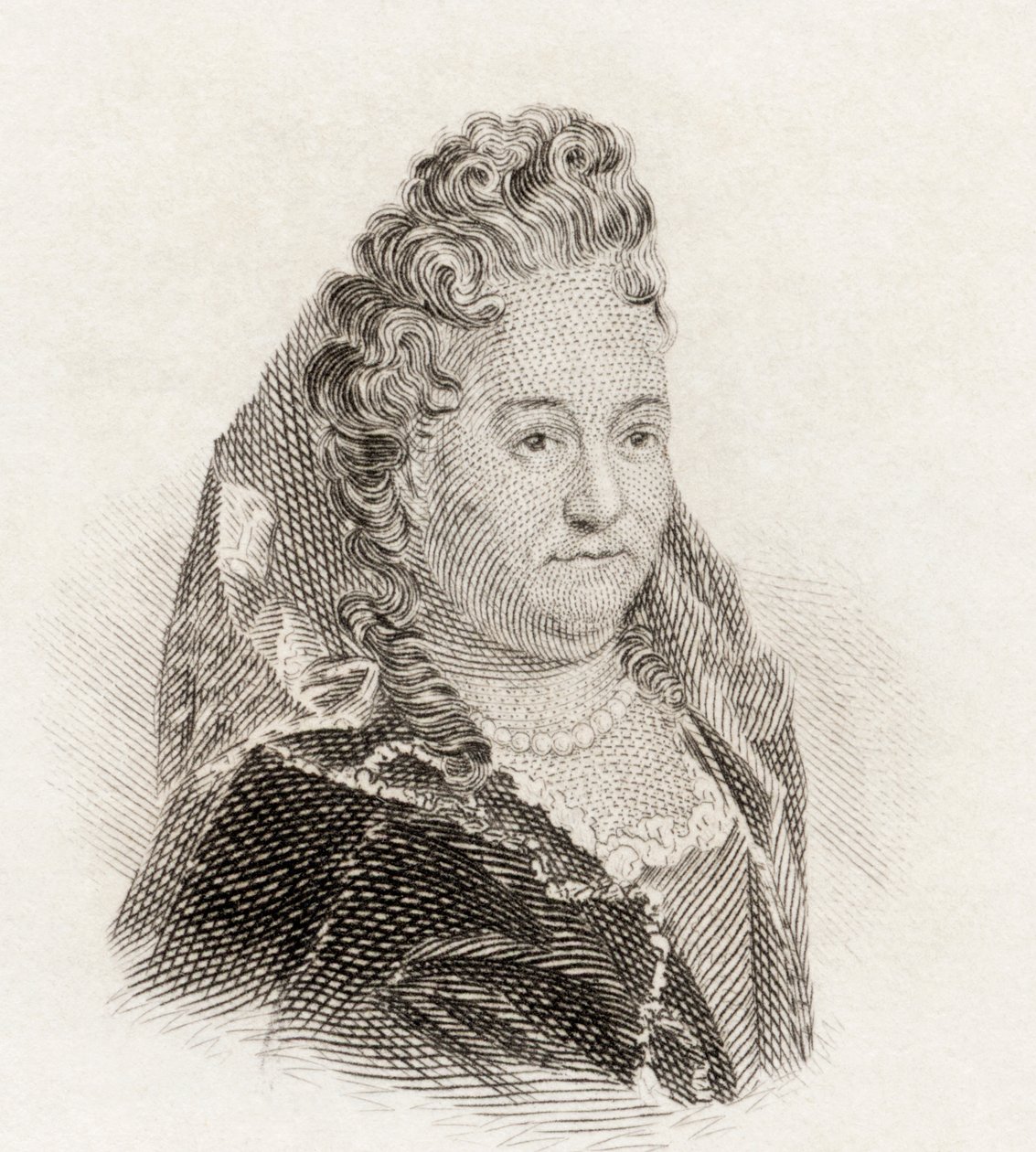 Anne Le Fevre Dacier by English School