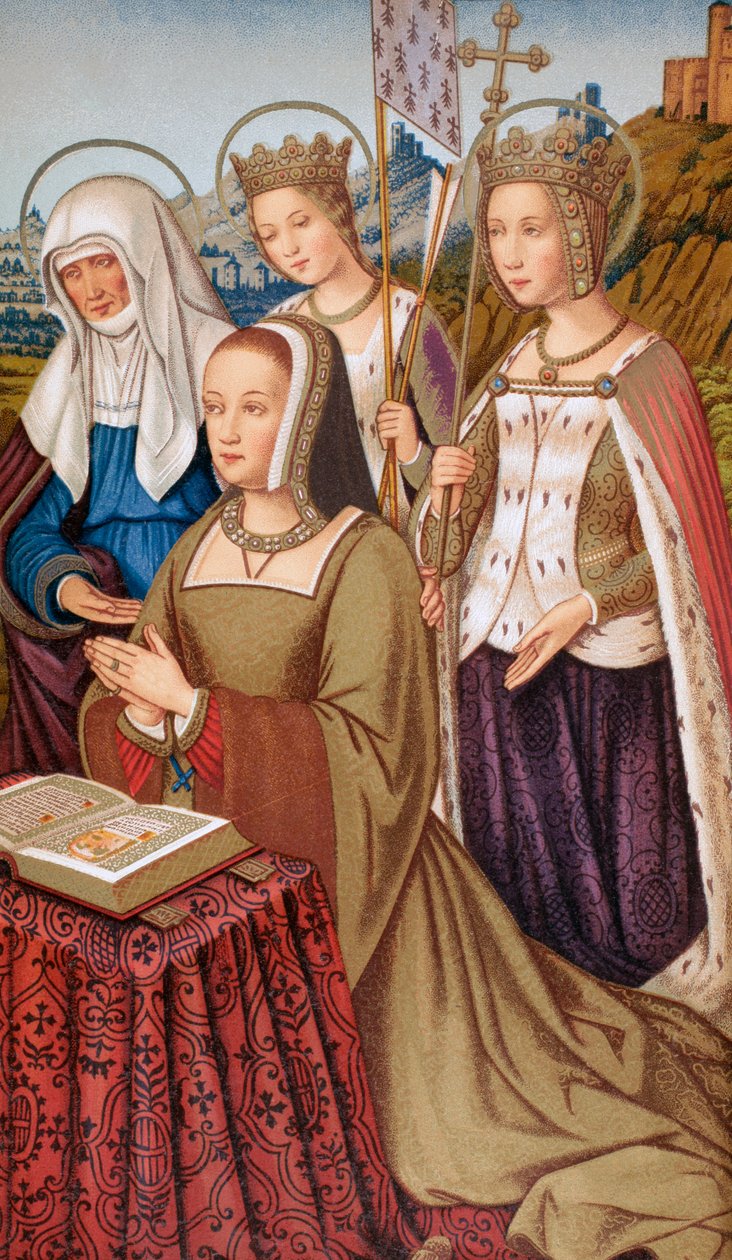 Anne of Brittany by English School