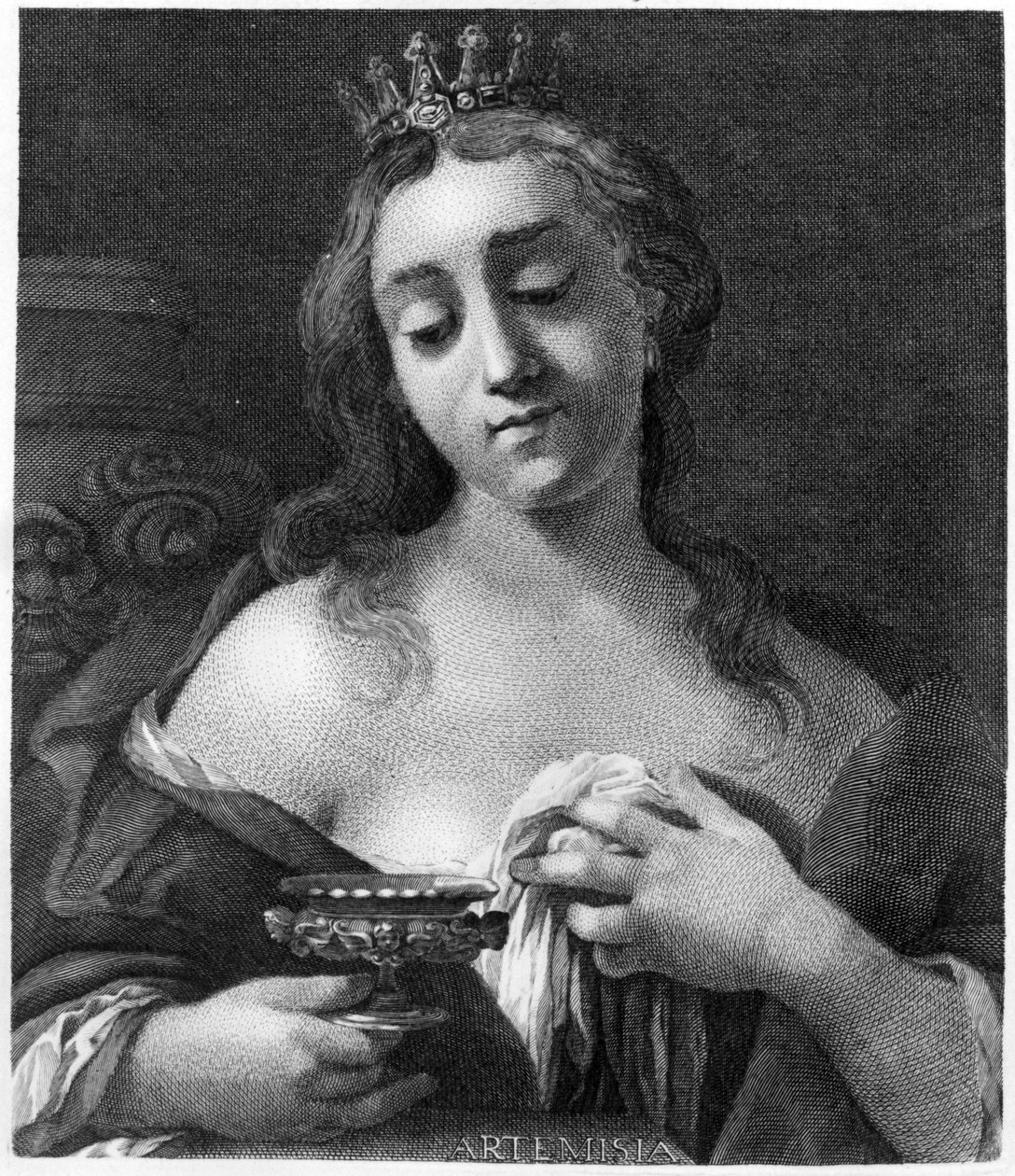 Artemisia of Caria by English School