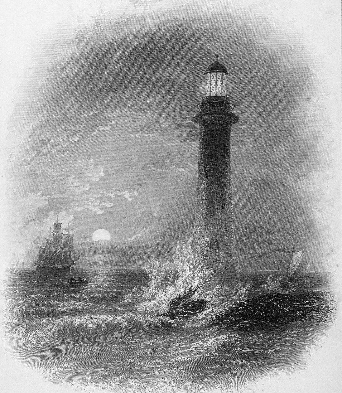 Bell Rock Lighthouse from 