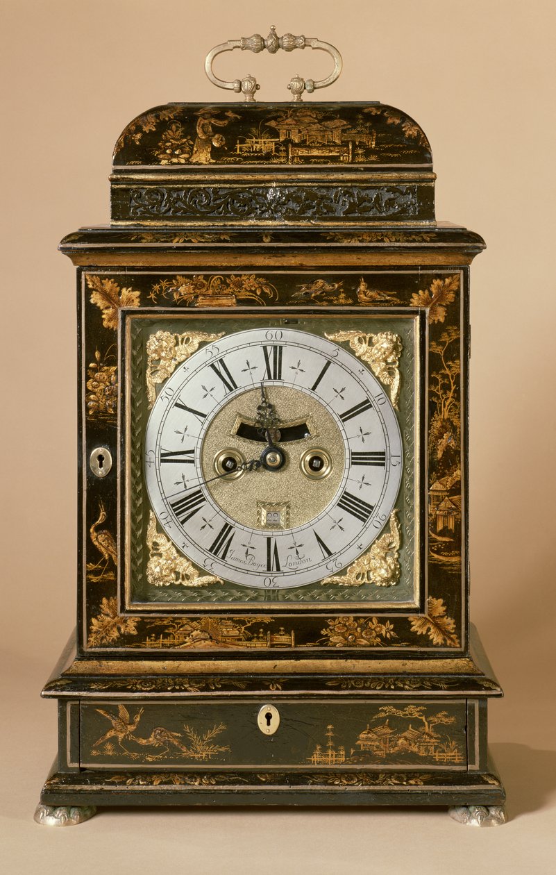 Bracket clock, movement by James Boyce, c.1705 by English School