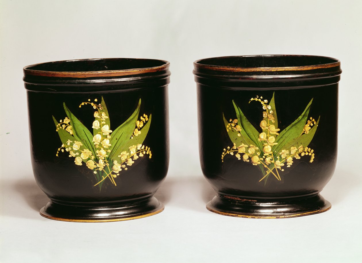 Cache-pots, 1870 by English School