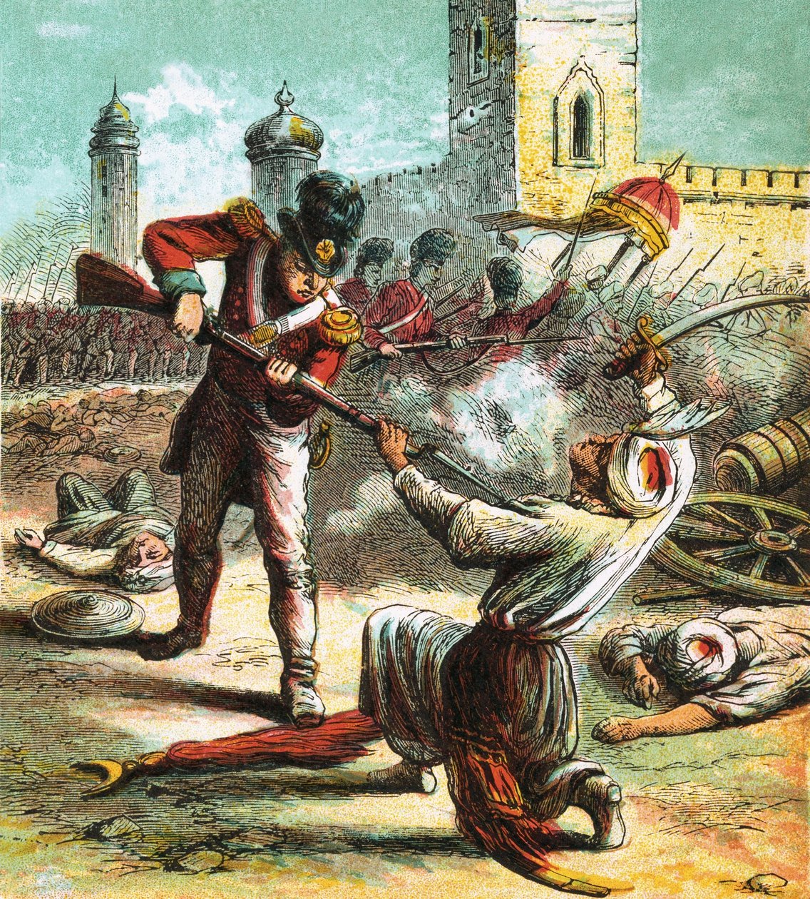 Capture of Seringapatam by English School