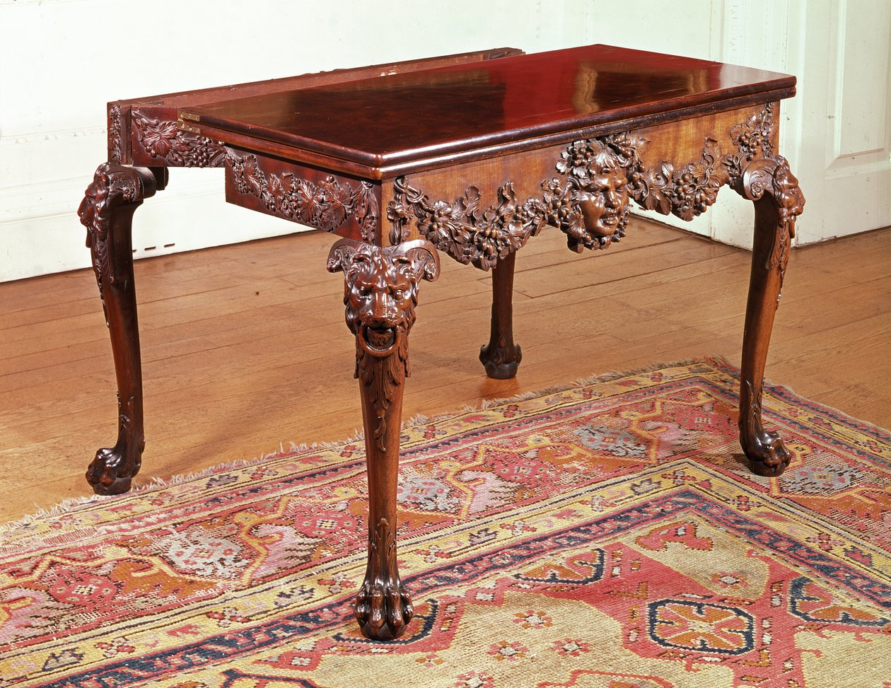 Card table, c.1740 by English School