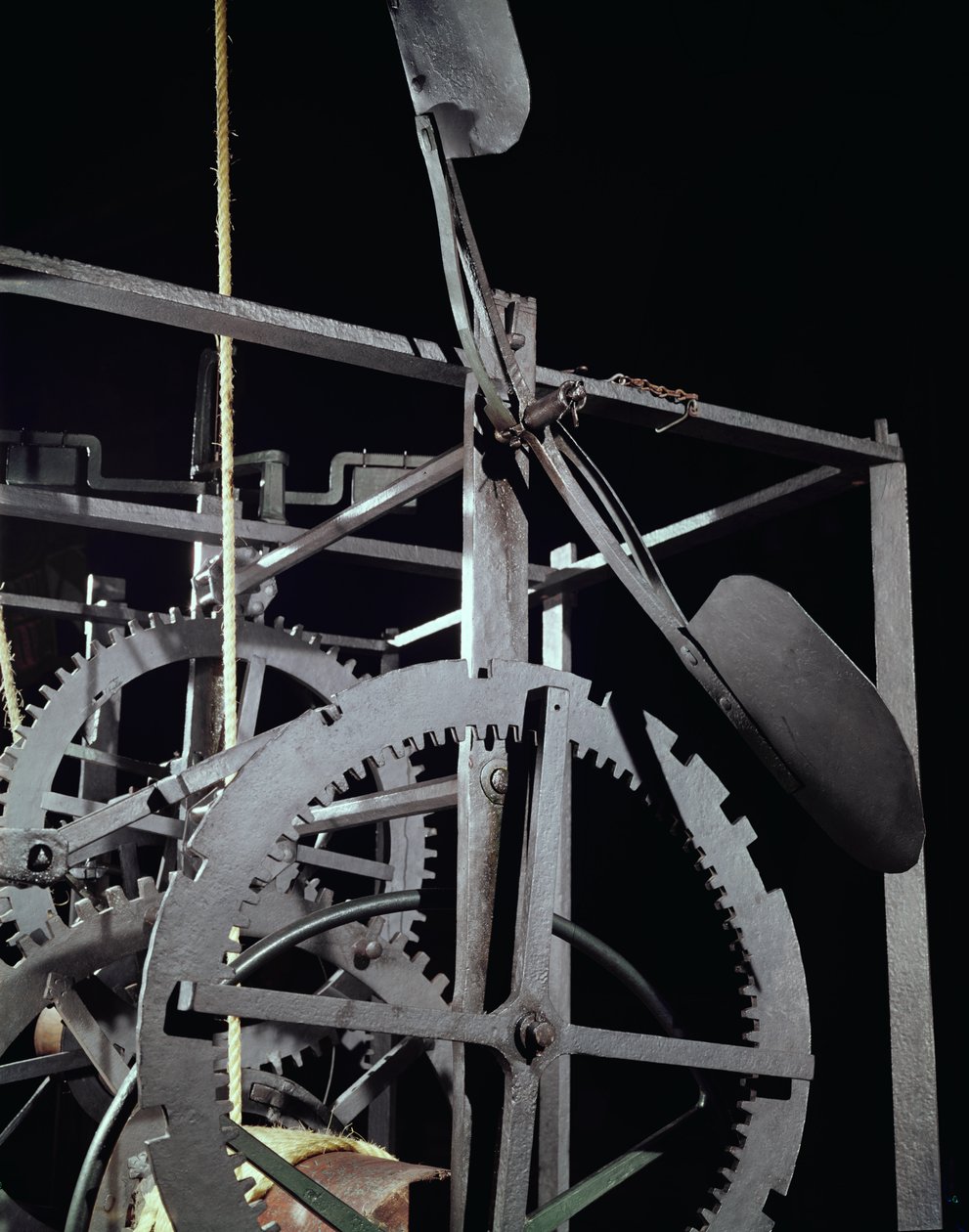 Cathedral clock made for the tower in Salisbury Cathedral by English School