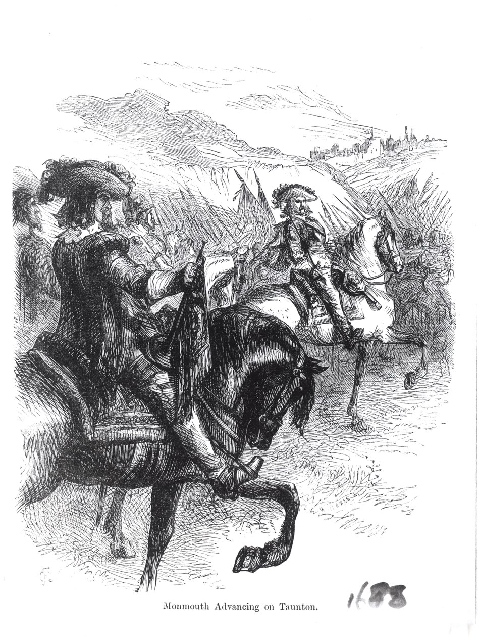 Duke of Monmouth Advancing on Taunton by English School
