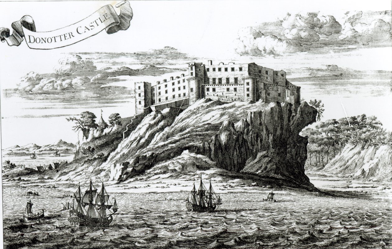 Dunnottar Castle by English School