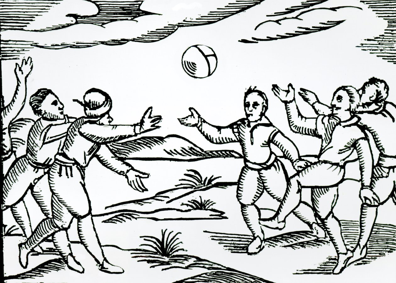 Elizabethan Football by English School