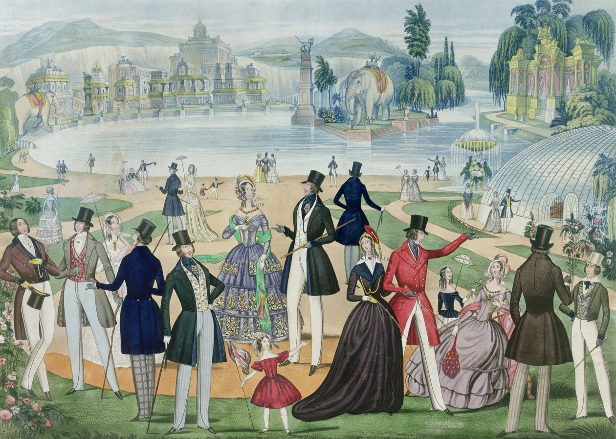 Fashion plate depicting 