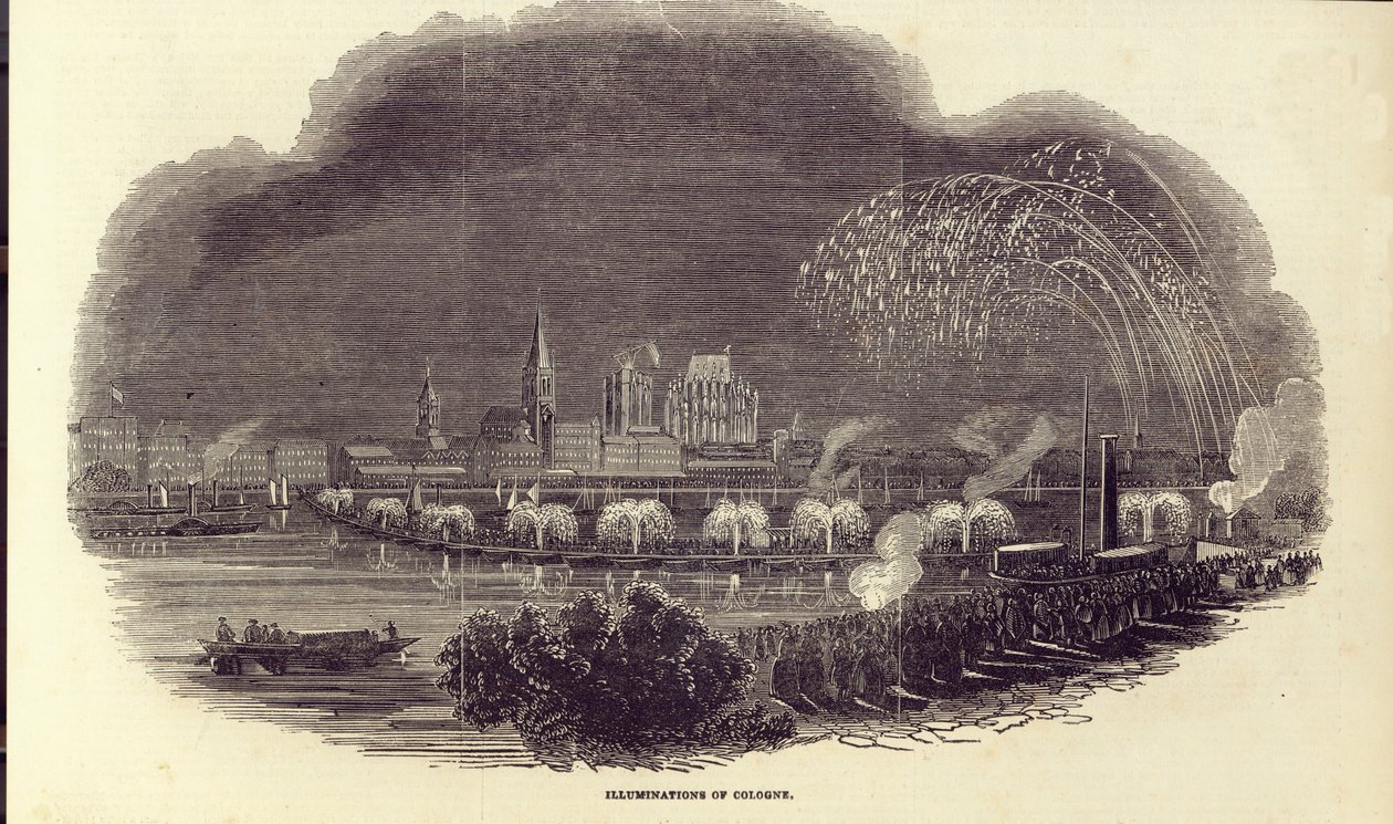 Illuminations of Cologne by English School