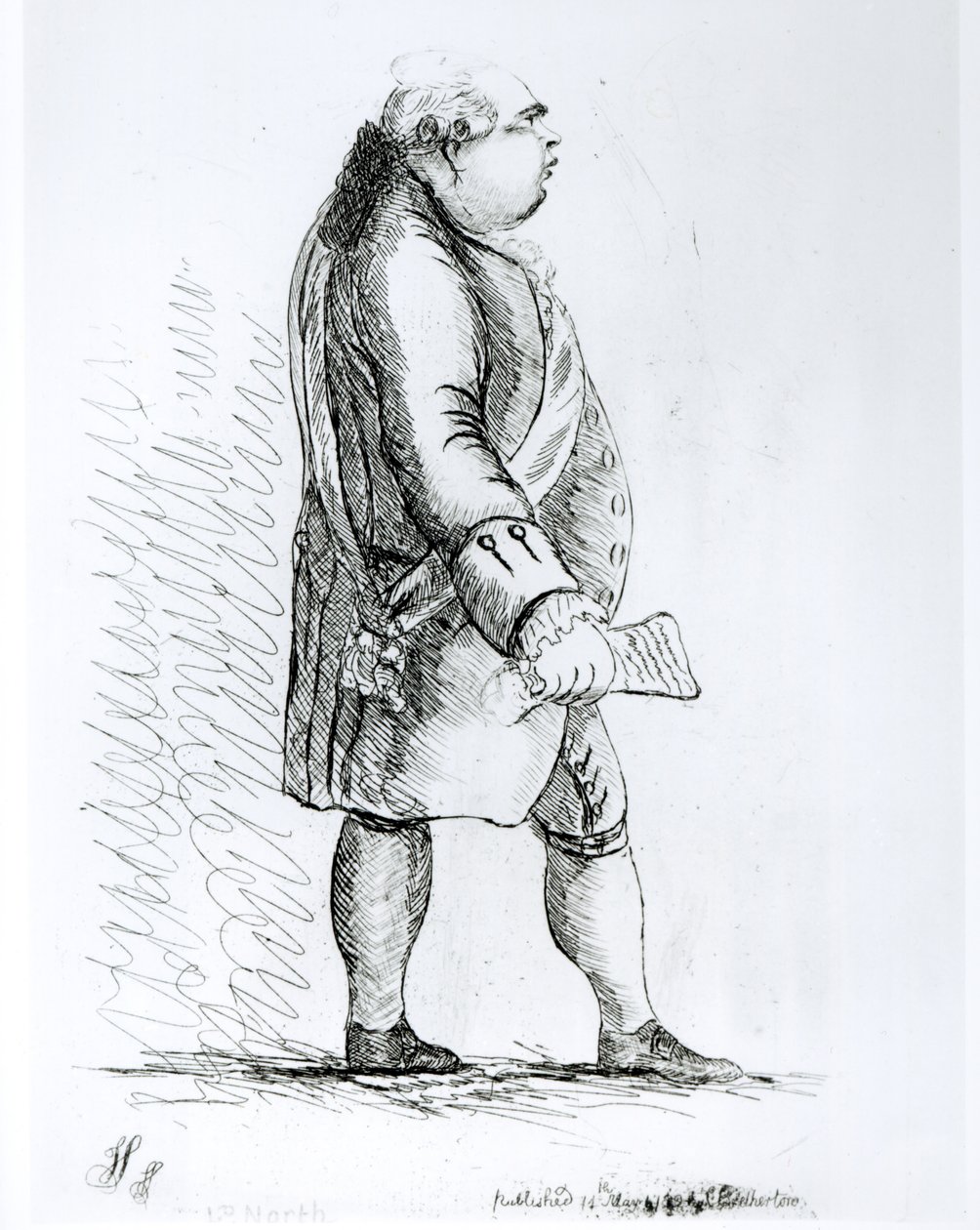 Lord North (1732-92) by English School