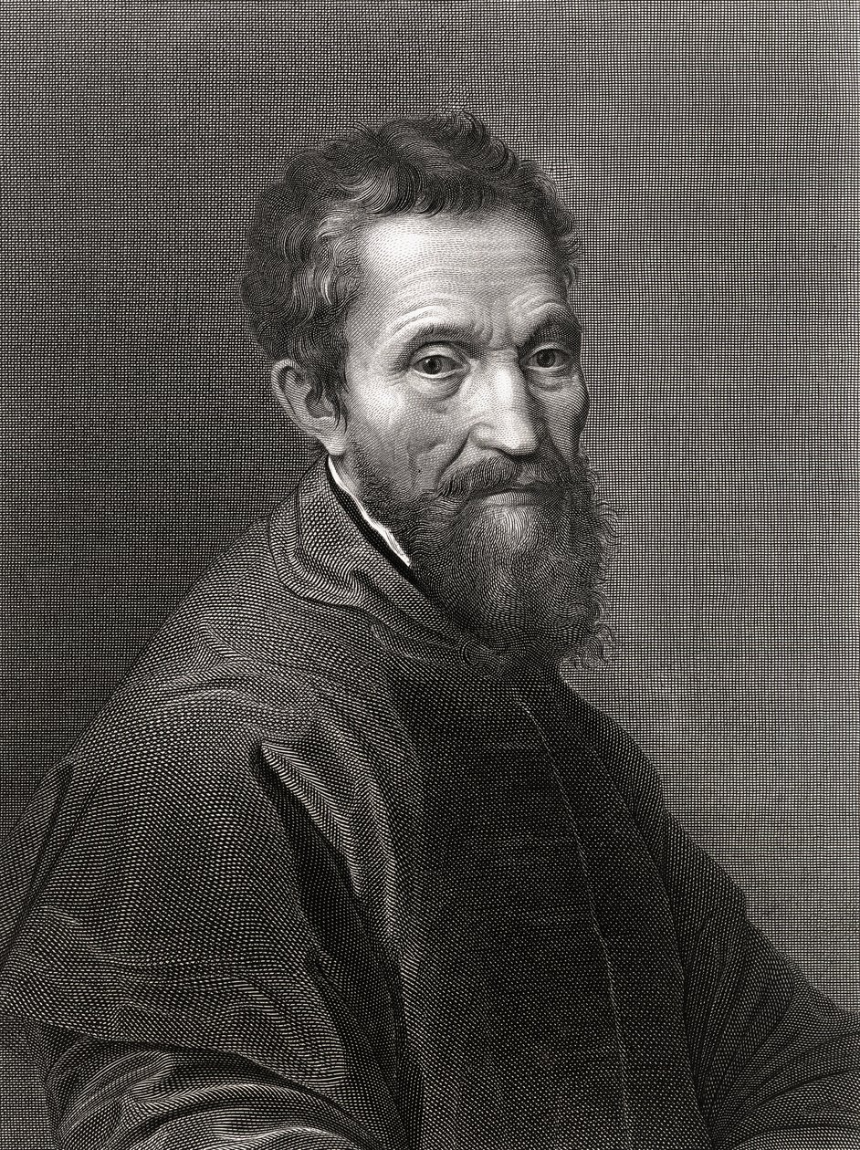 Michelangelo Buonarroti by English School