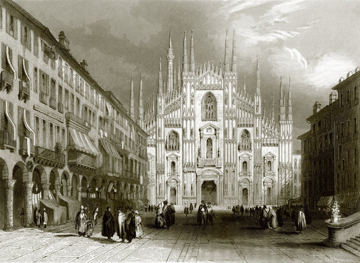 Milan Cathedral by English School