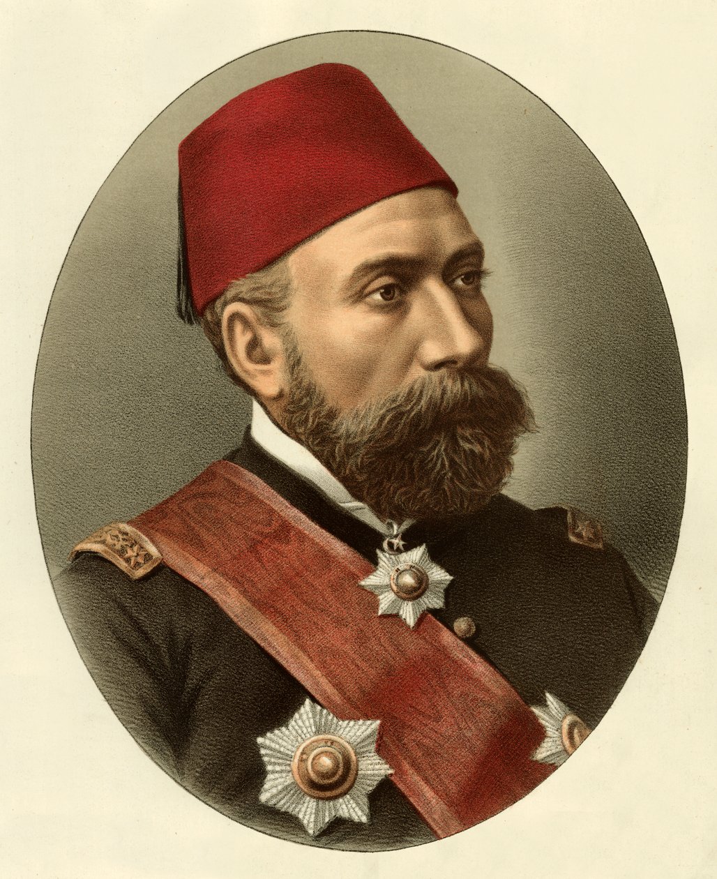 Osman Pasha by English School