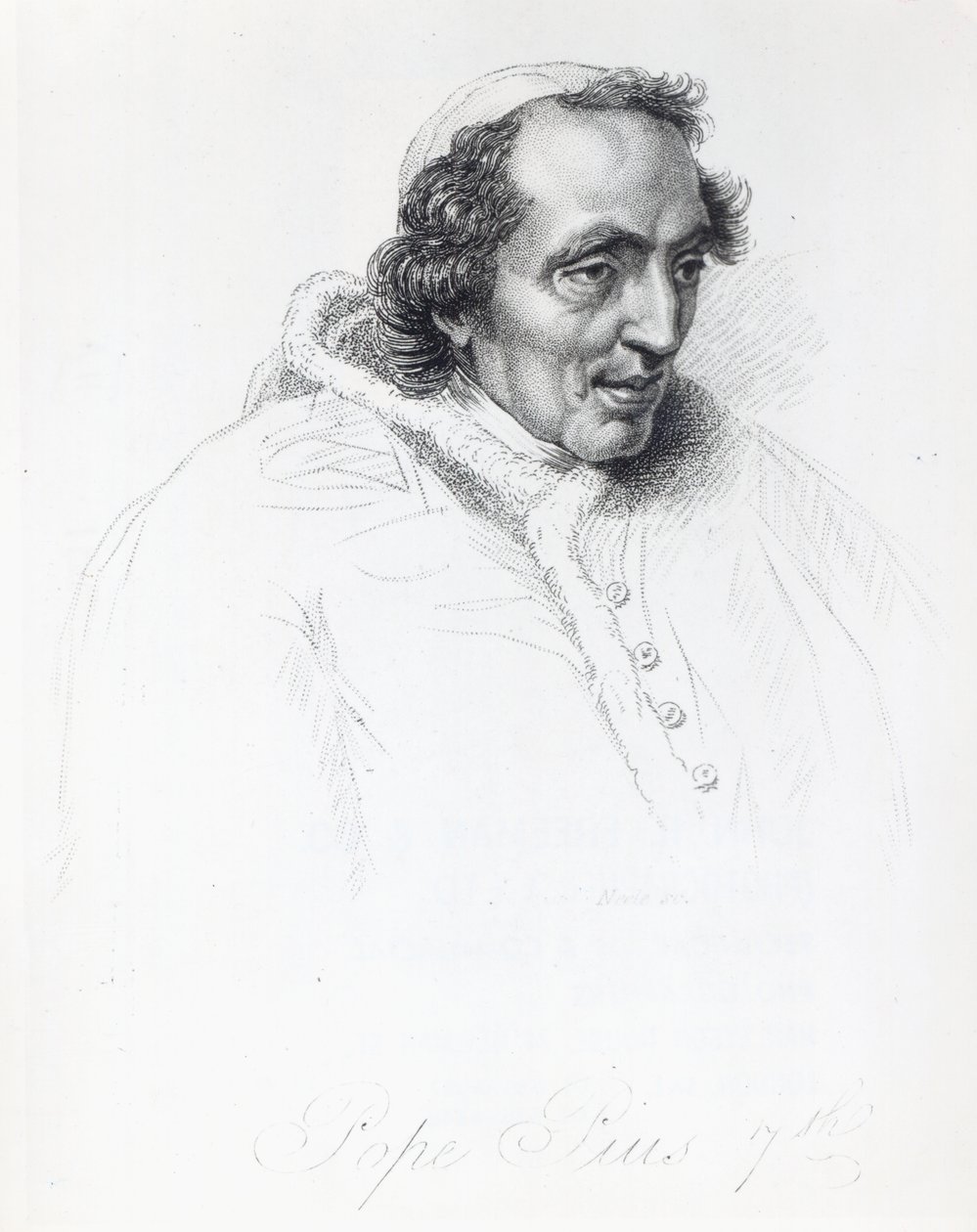 Pope Pius VII by English School