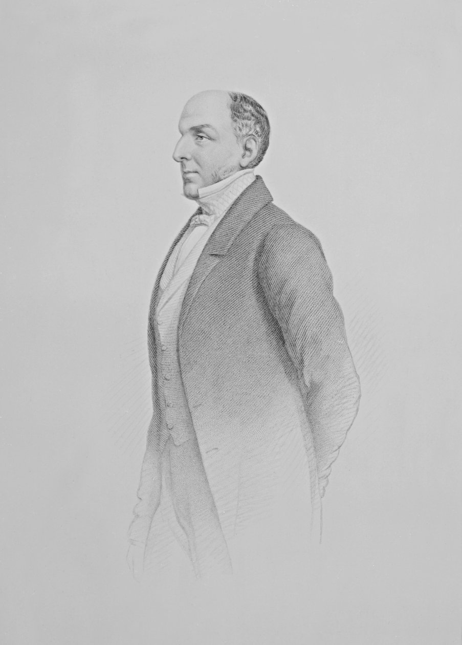 Portrait of Sir James R. G. Graham by English School