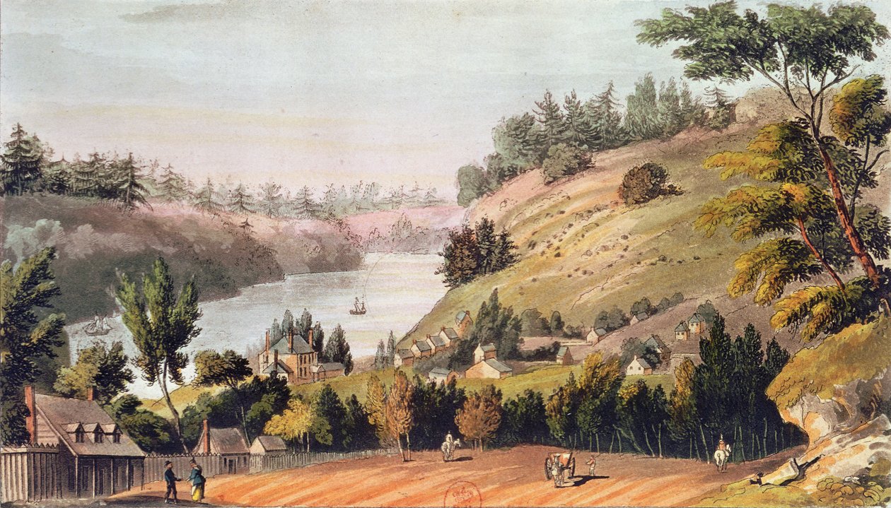 Queenston, On the Landing Between Lake Ontario and Lake Erie, from 