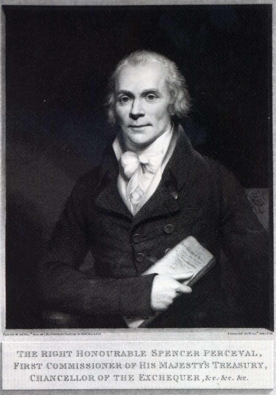 Spencer Perceval (1762-1812) by English School