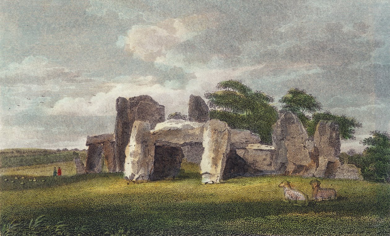 The Druids Temple at Park Place, October 1802 by English School