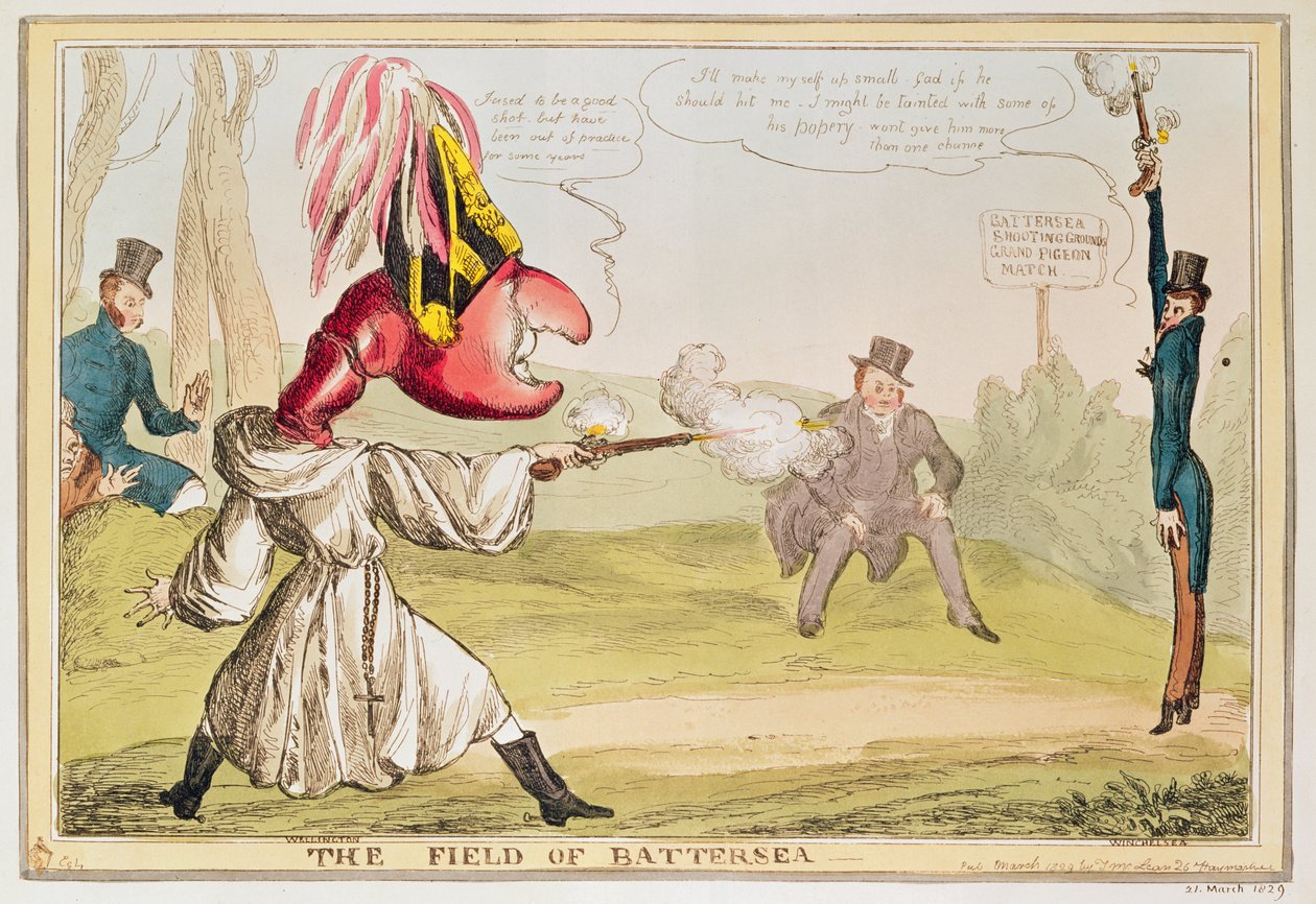 The Field of Battersea by English School