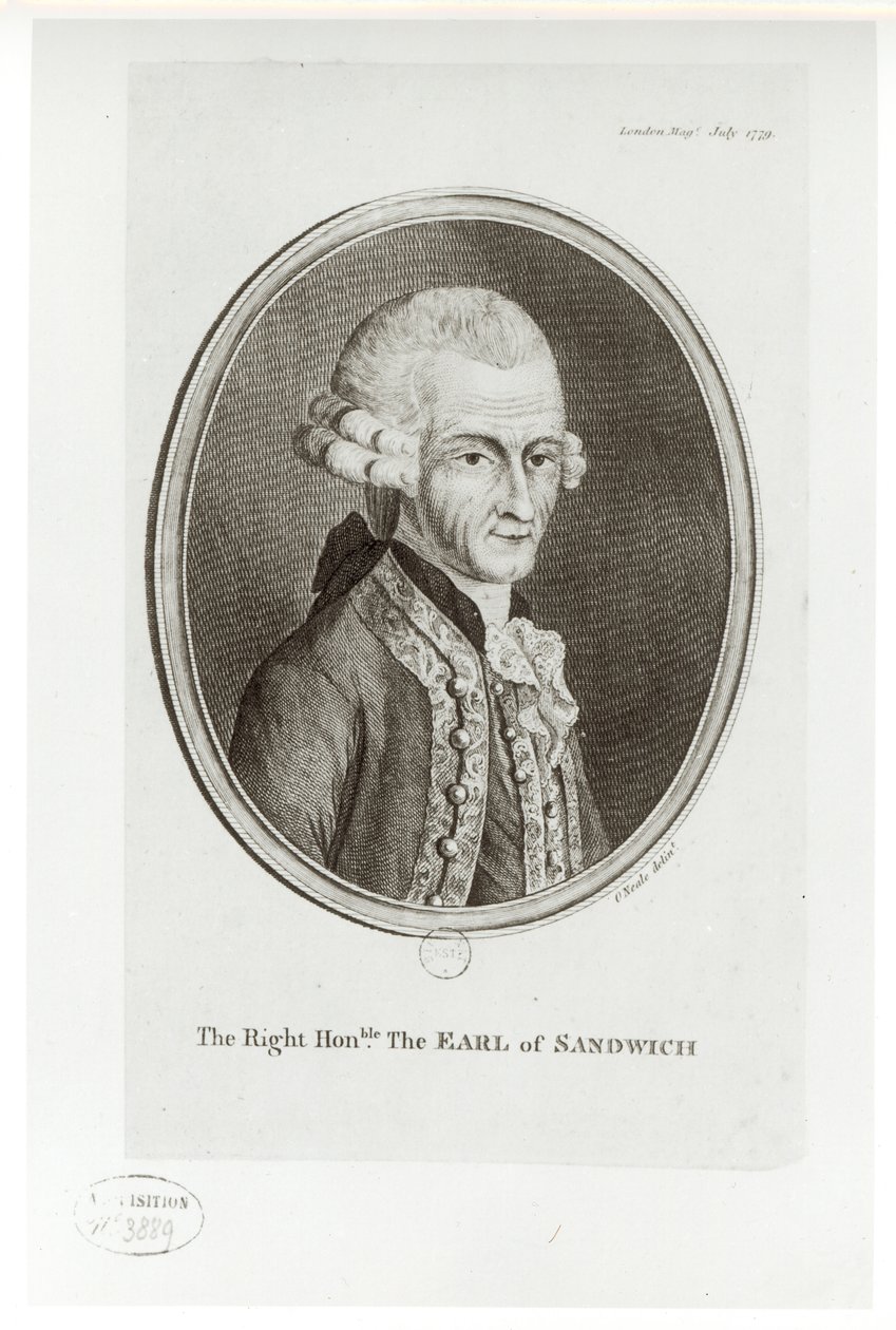 The Fourth Earl of Sandwich (1718-92) by English School