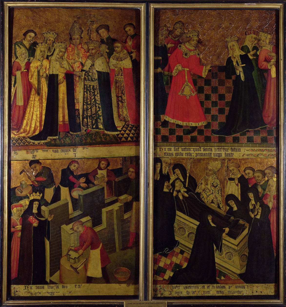 The Legend of St. Etheldreda, c.1425 by English School