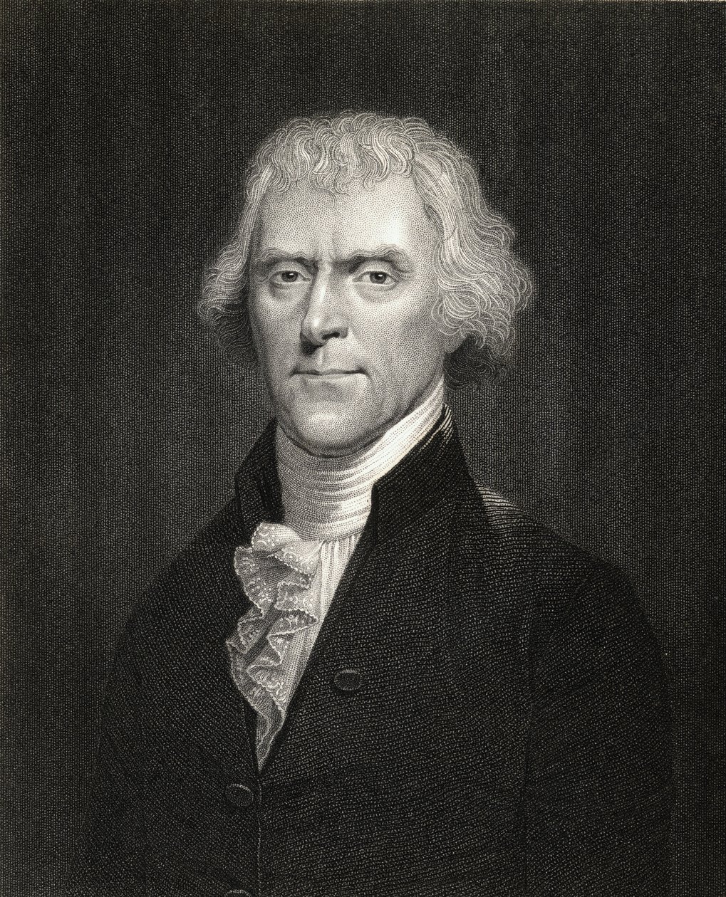 Thomas Jefferson, from 
