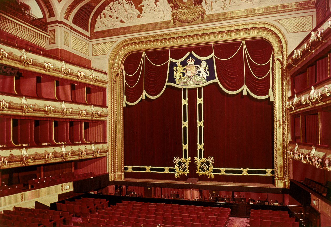 View of the auditorium by English School