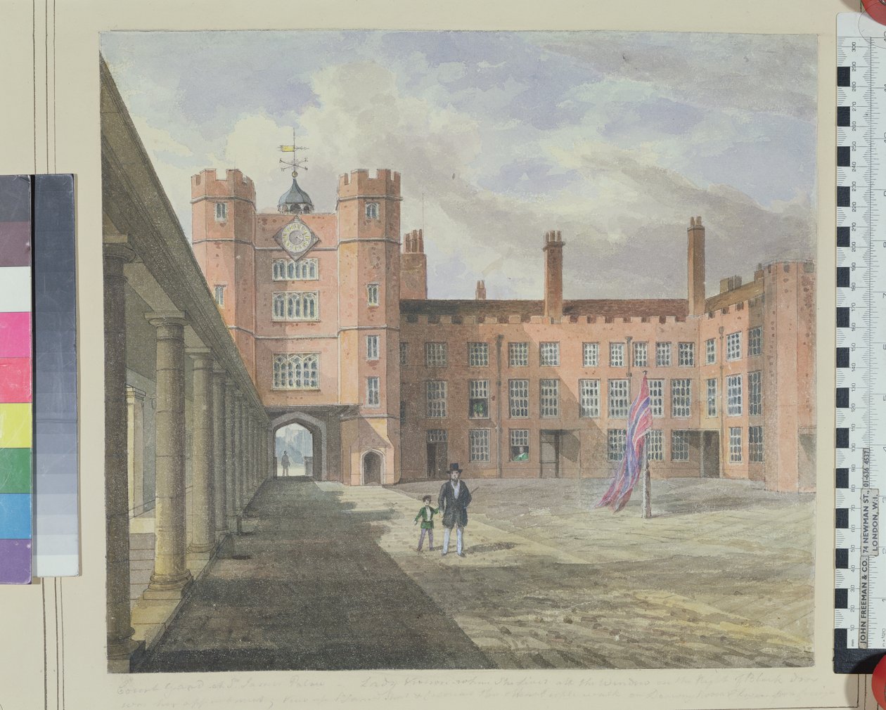 View of the Courtyard at St. James