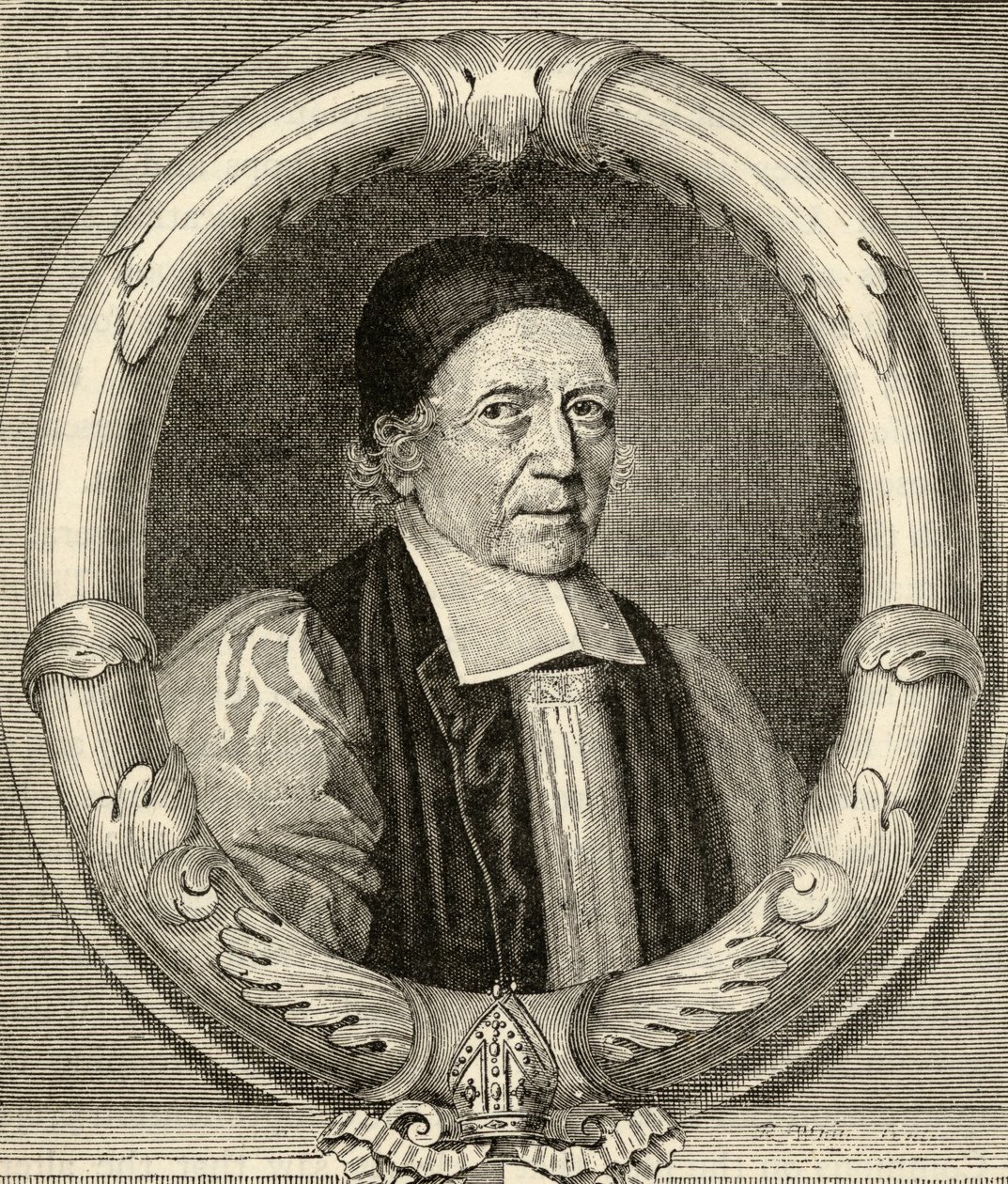 William Sancroft (1617-1693) by English School