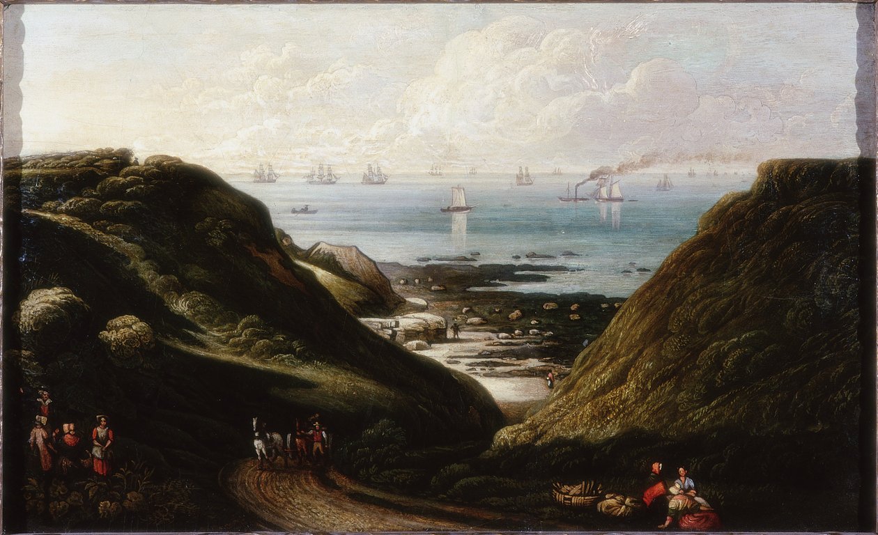 Coast Scene by English School English School