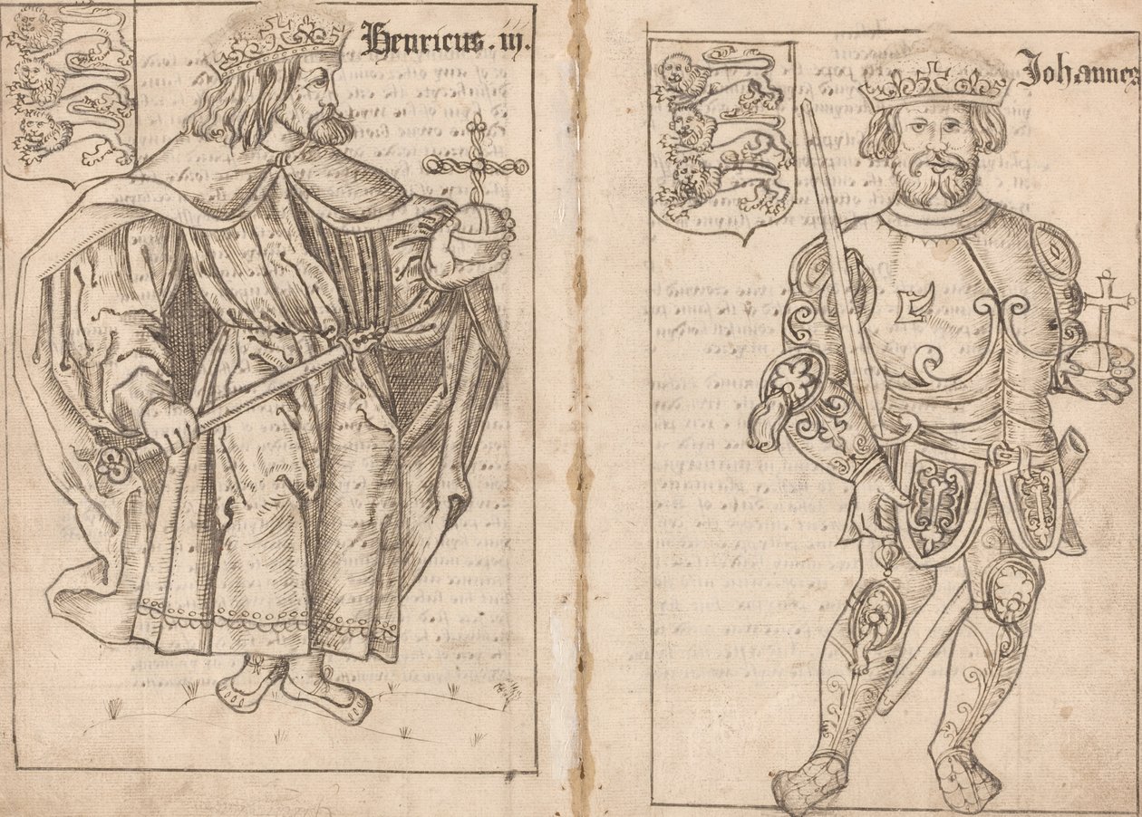 King John (right side) by English 16th Century