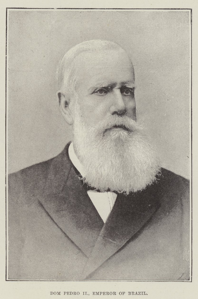 Dom Pedro II, Emperor of Brazil by English Photographer