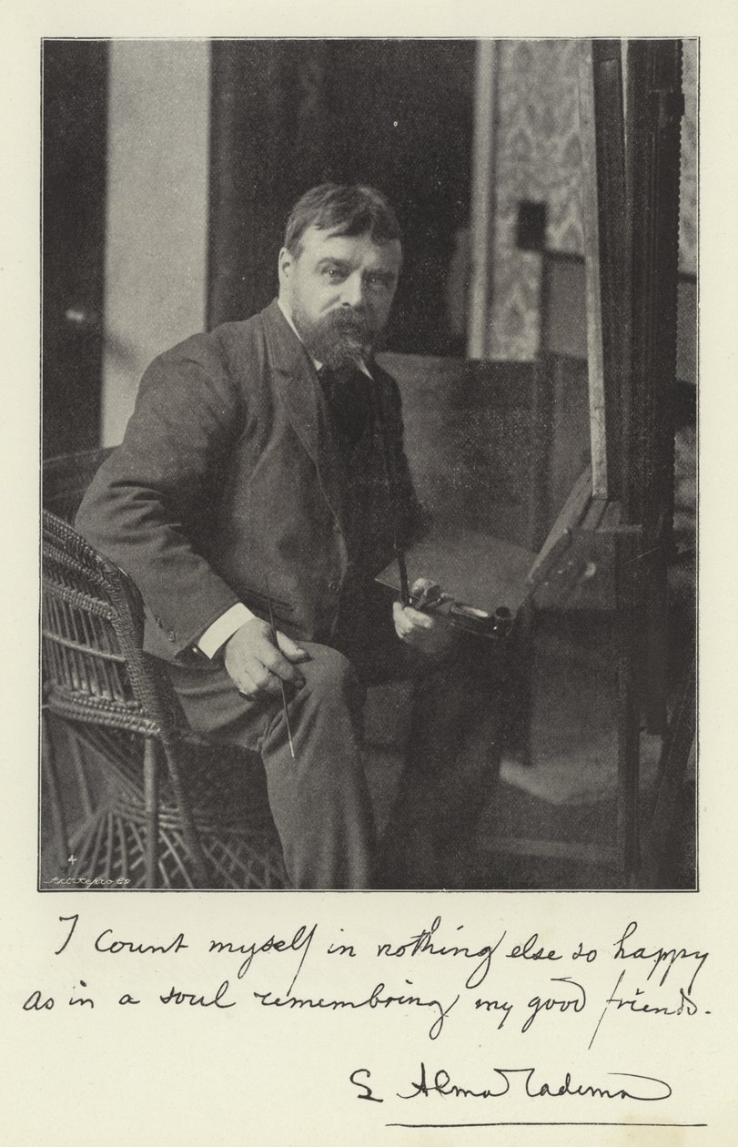 Lawrence Alma-Tadema by English Photographer