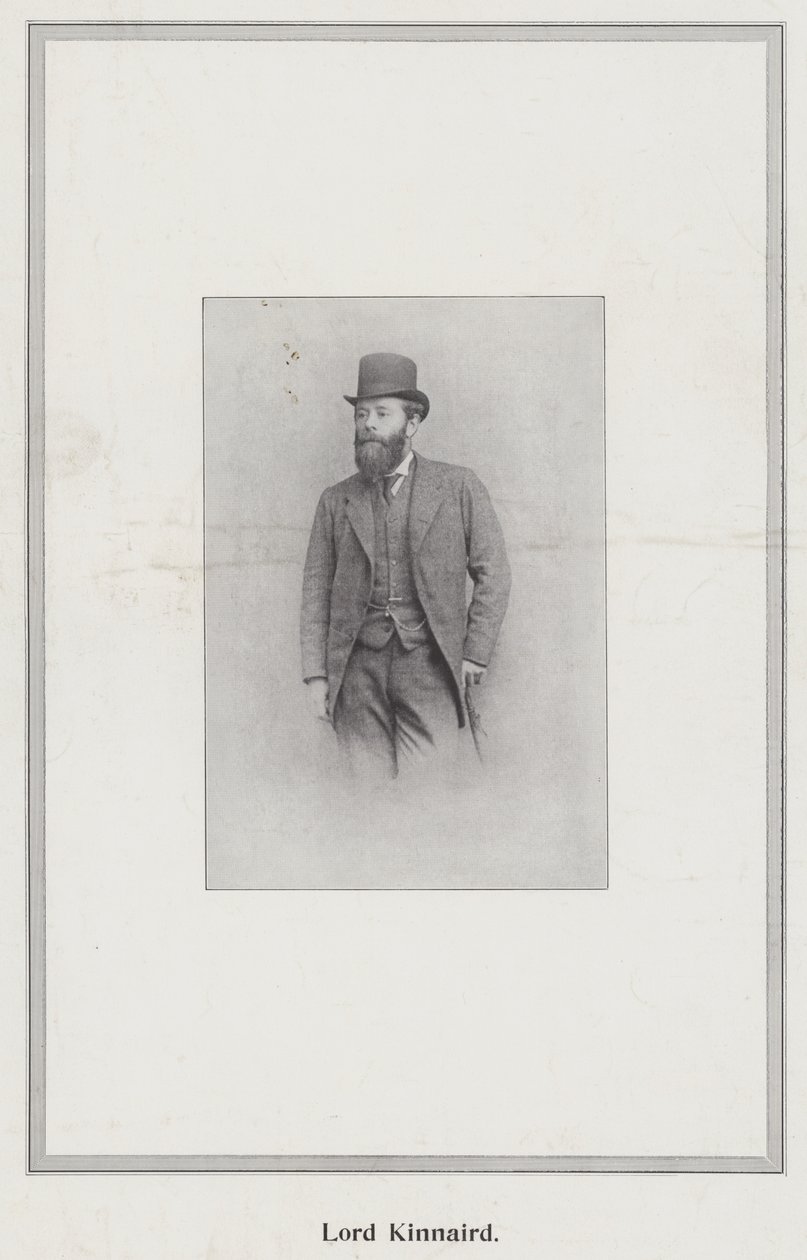 Lord Kinnaird by English Photographer