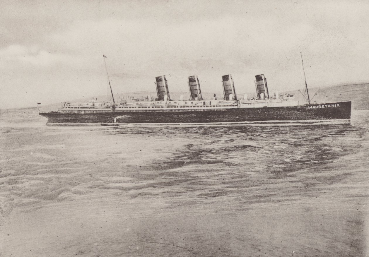 MSS "Mauretania" by English Photographer