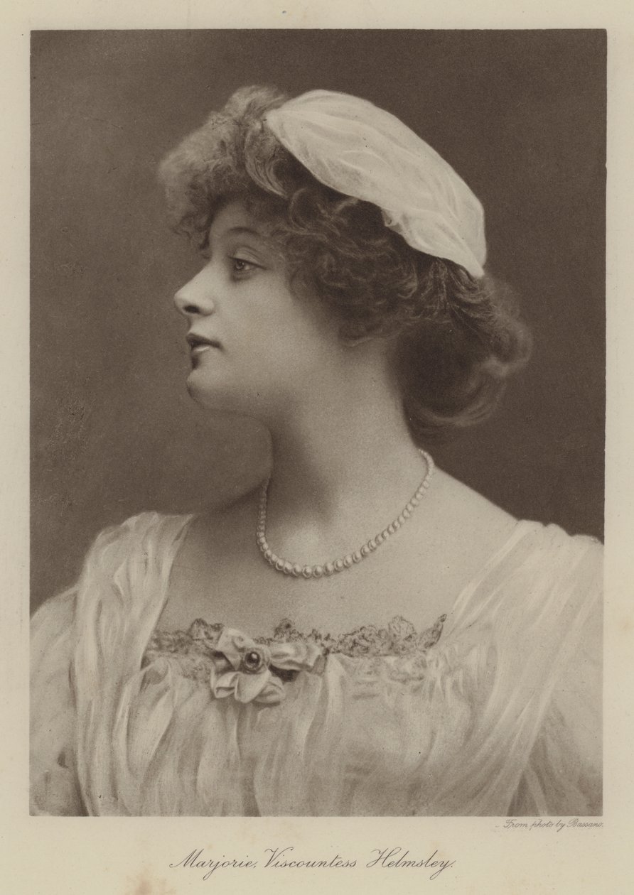 Marjorie Viscountess Helmsley by English Photographer