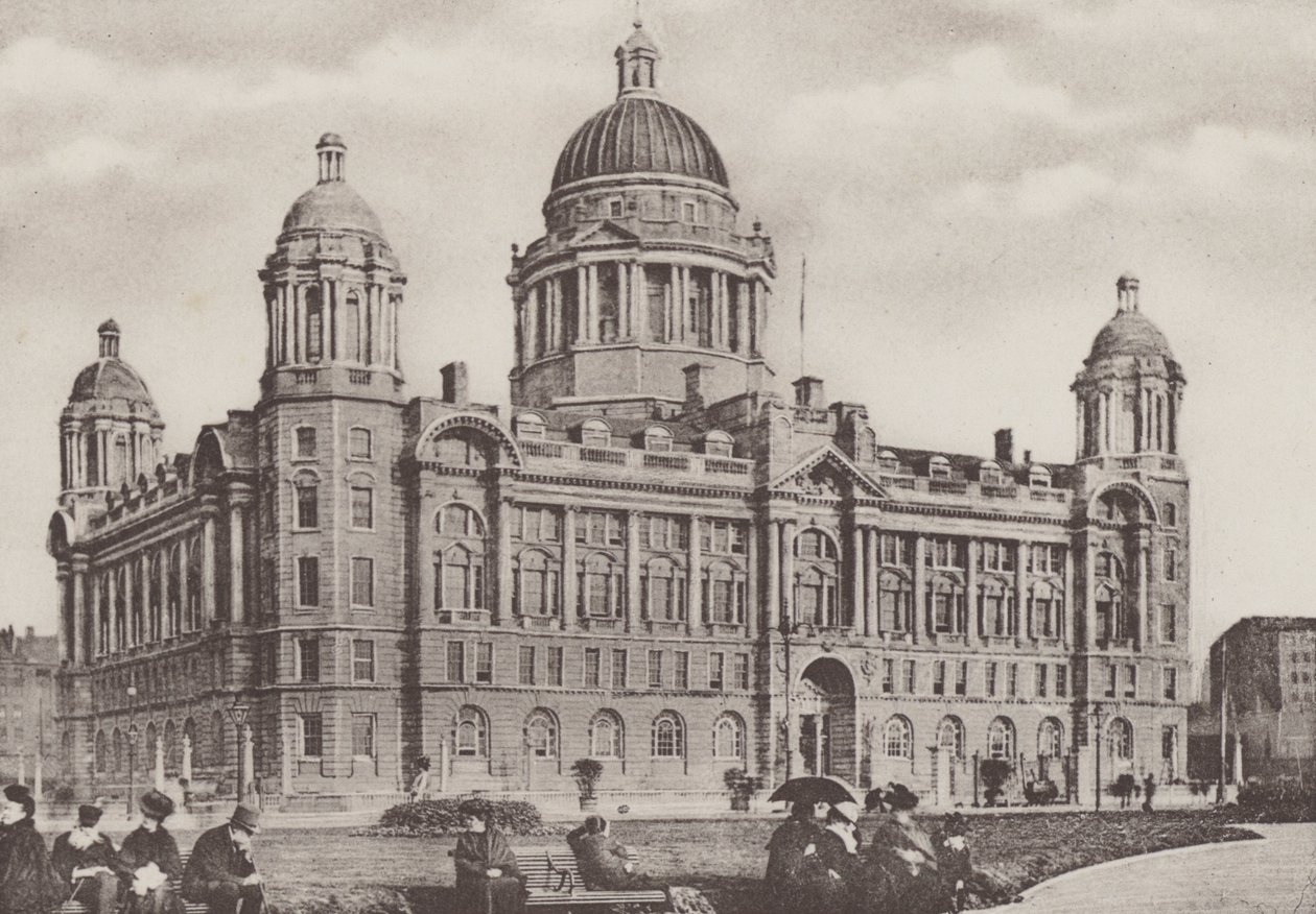 New Dock Offices, Liverpool by English Photographer