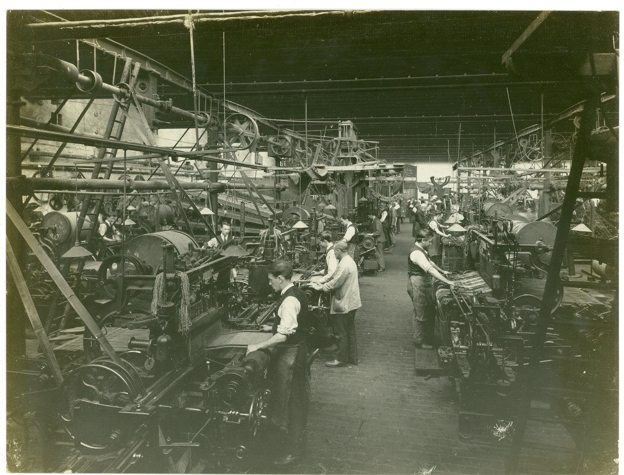 Tapestry Weaving, Hughes Factory No. 2 by English Photographer