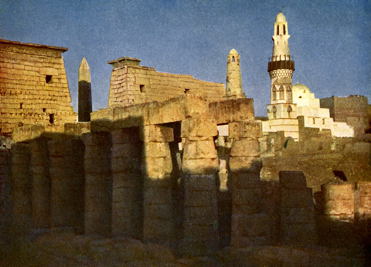 Temple of Luxor at Eventide, Egypt by English Photographer