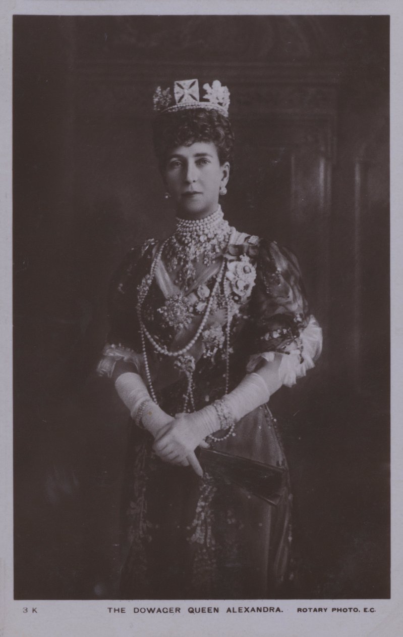 The Dowager Queen Alexandra by English Photographer