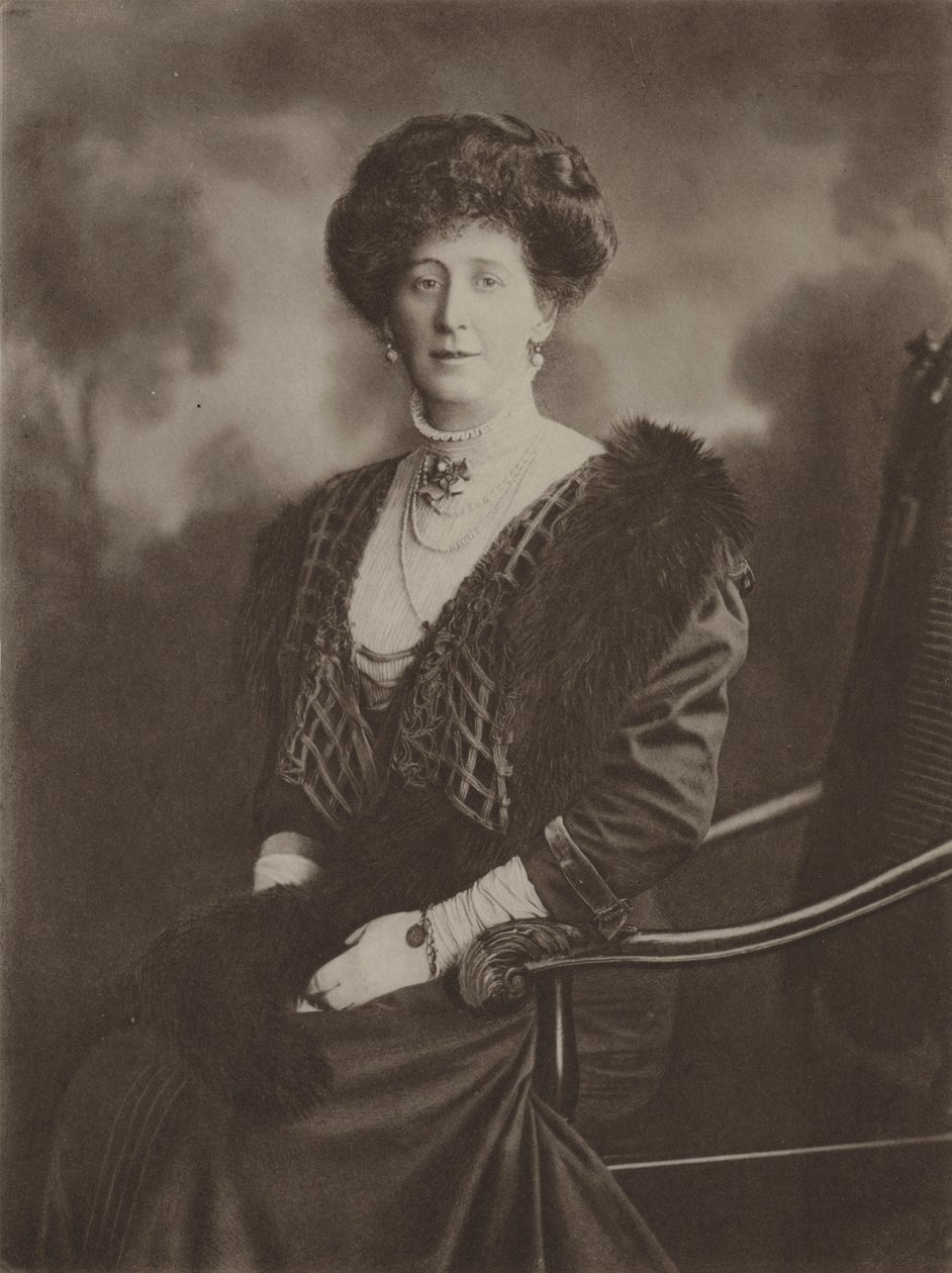 The Honourable Mrs Eustace Fiennes by English Photographer