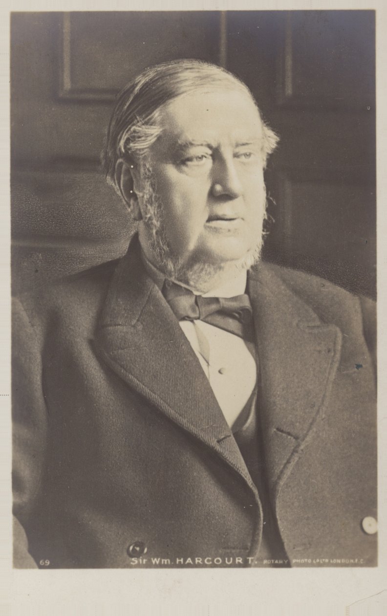 William Vernon Harcourt by English Photographer