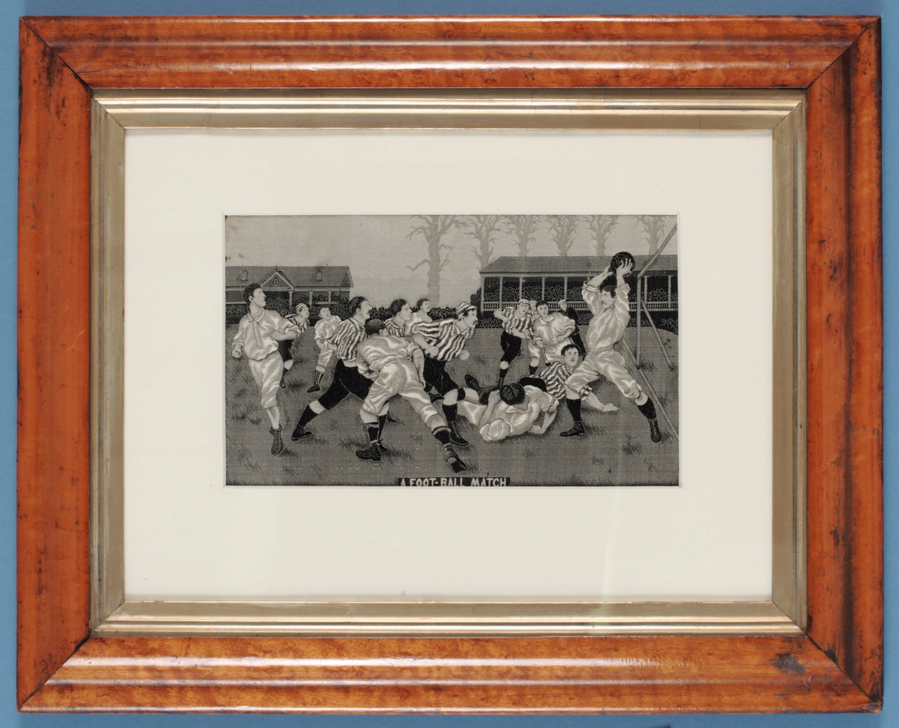 A Football Match by English School